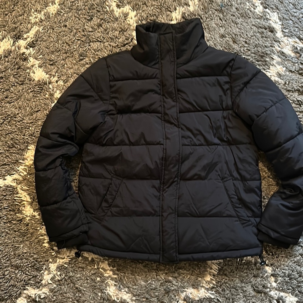Black Puffy Coat